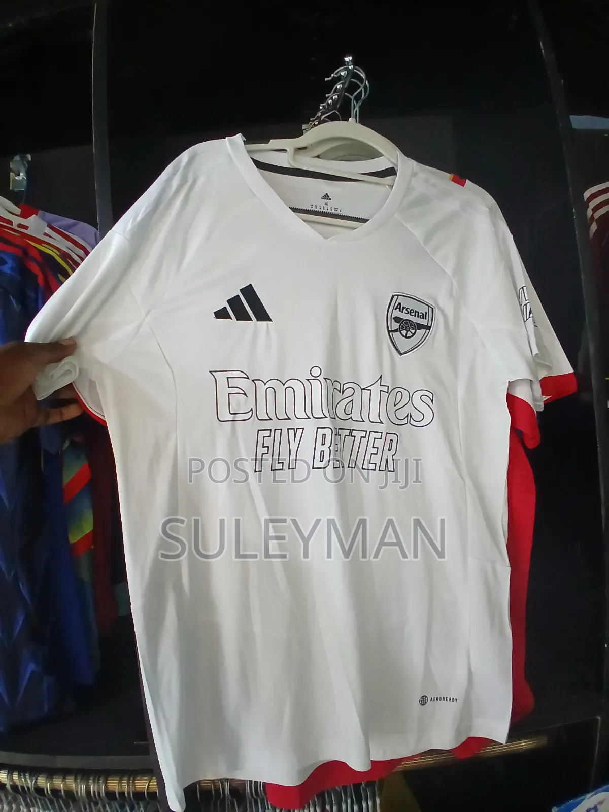 Arsenal White Jersey