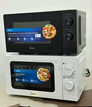 Midea 20l Microwave Oven White and Black Colour Free Delivery