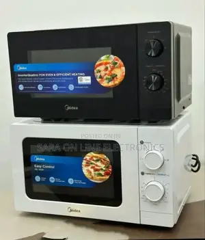 Midea 20l Microwave Oven White and Black Colour Free Delivery