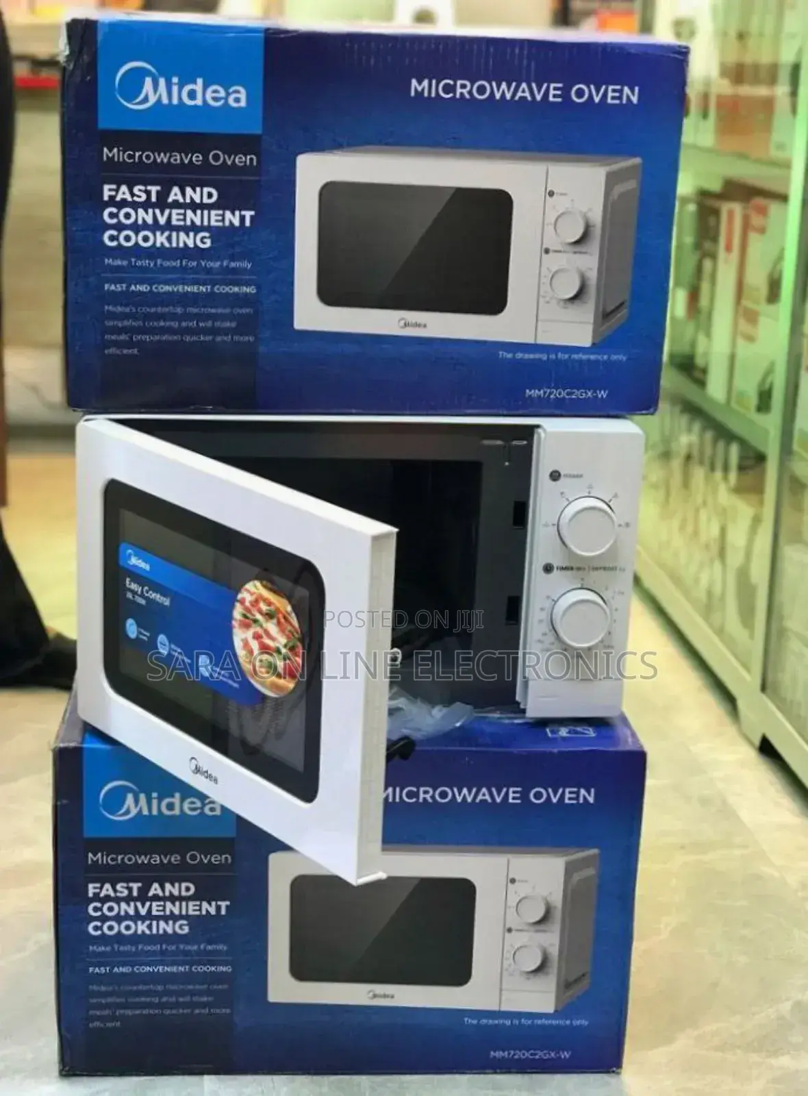 Midea Orignal Microwave Oven 20l 10year Warranty Free Delivery