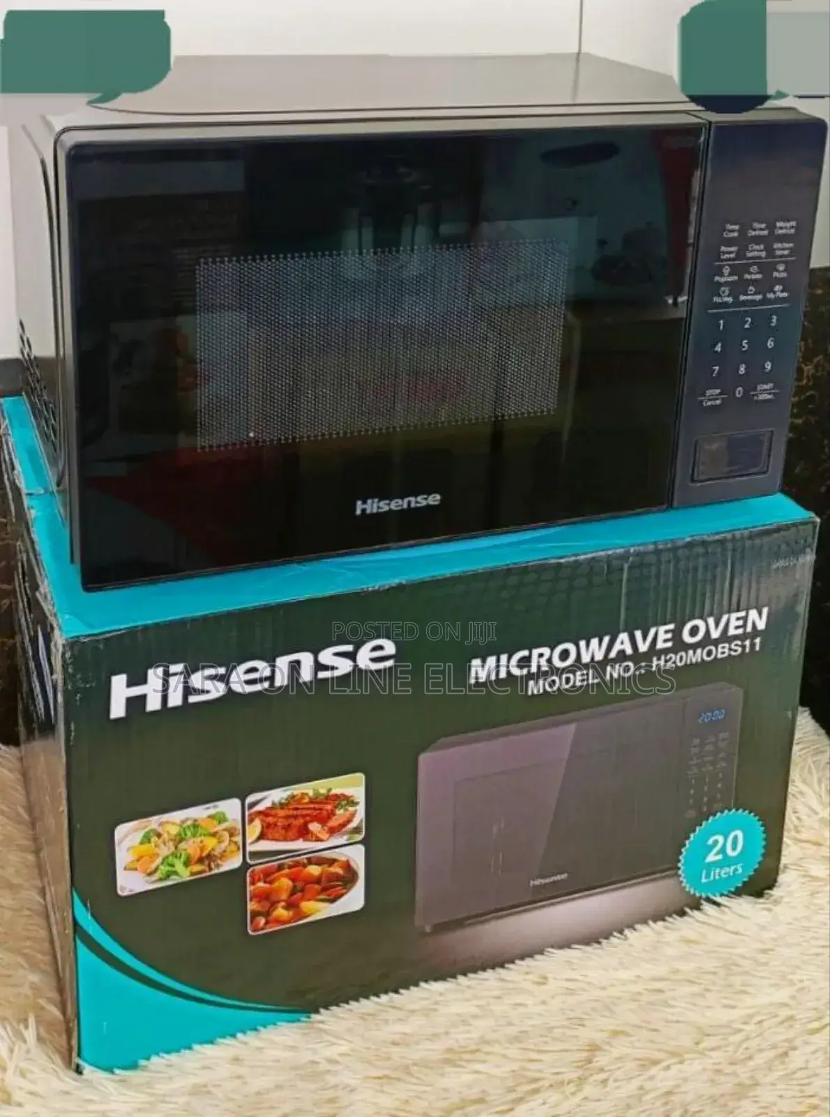 Hisense 20l Orignal Microwave Oven Free Delivery
