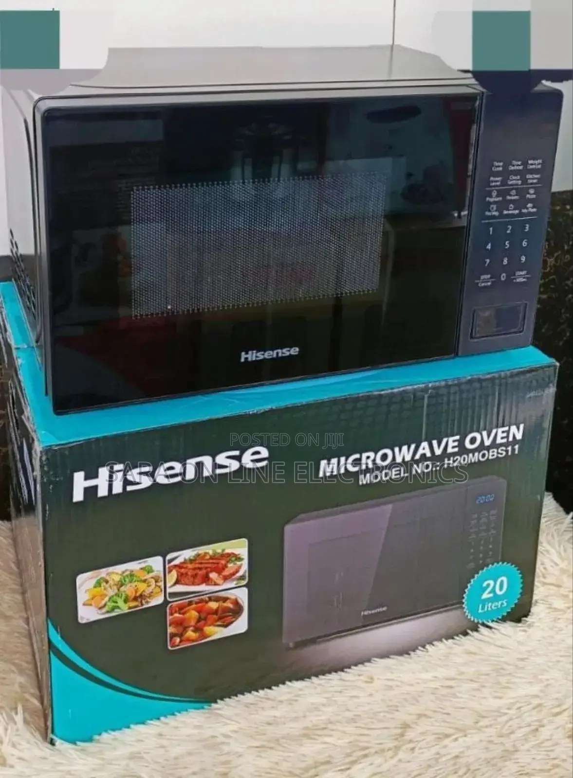 Hisense 20l Orignal Microwave Oven Free Delivery