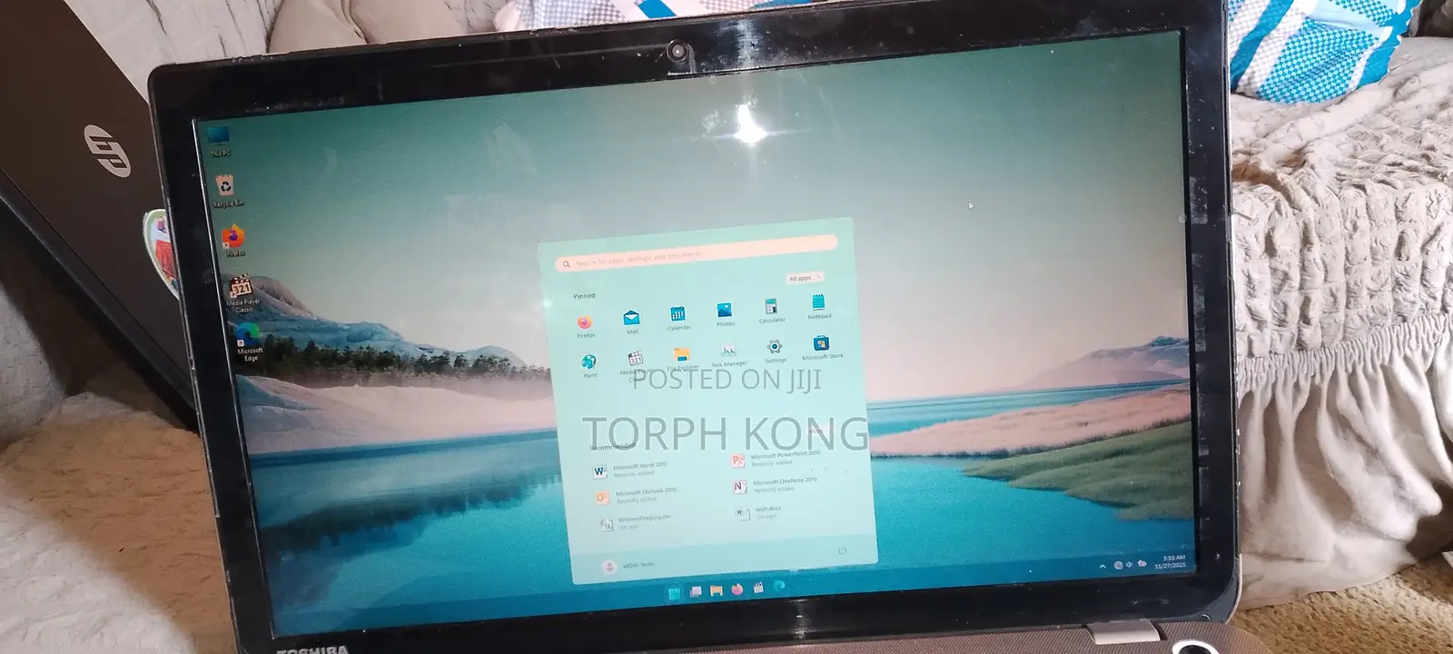 Laptop Toshiba Satellite P500 8GB Intel Core I5 HDD 750GB