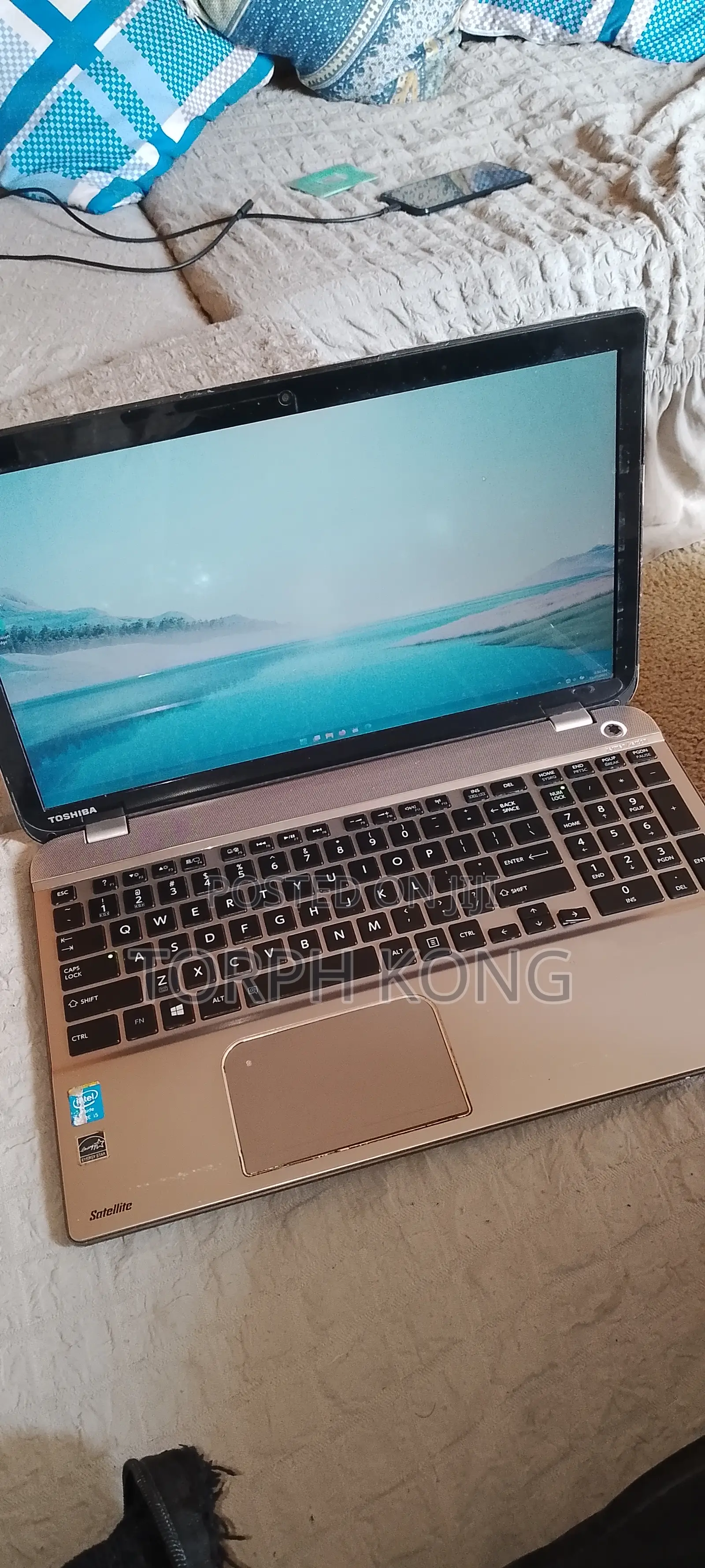 Laptop Toshiba Satellite P500 8GB Intel Core I5 HDD 750GB