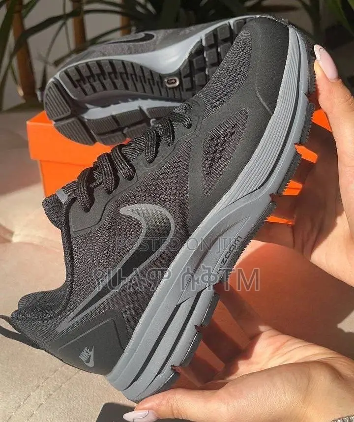 Nike Air Zoom ‘Black/Grey’ Men’S Running Shoes