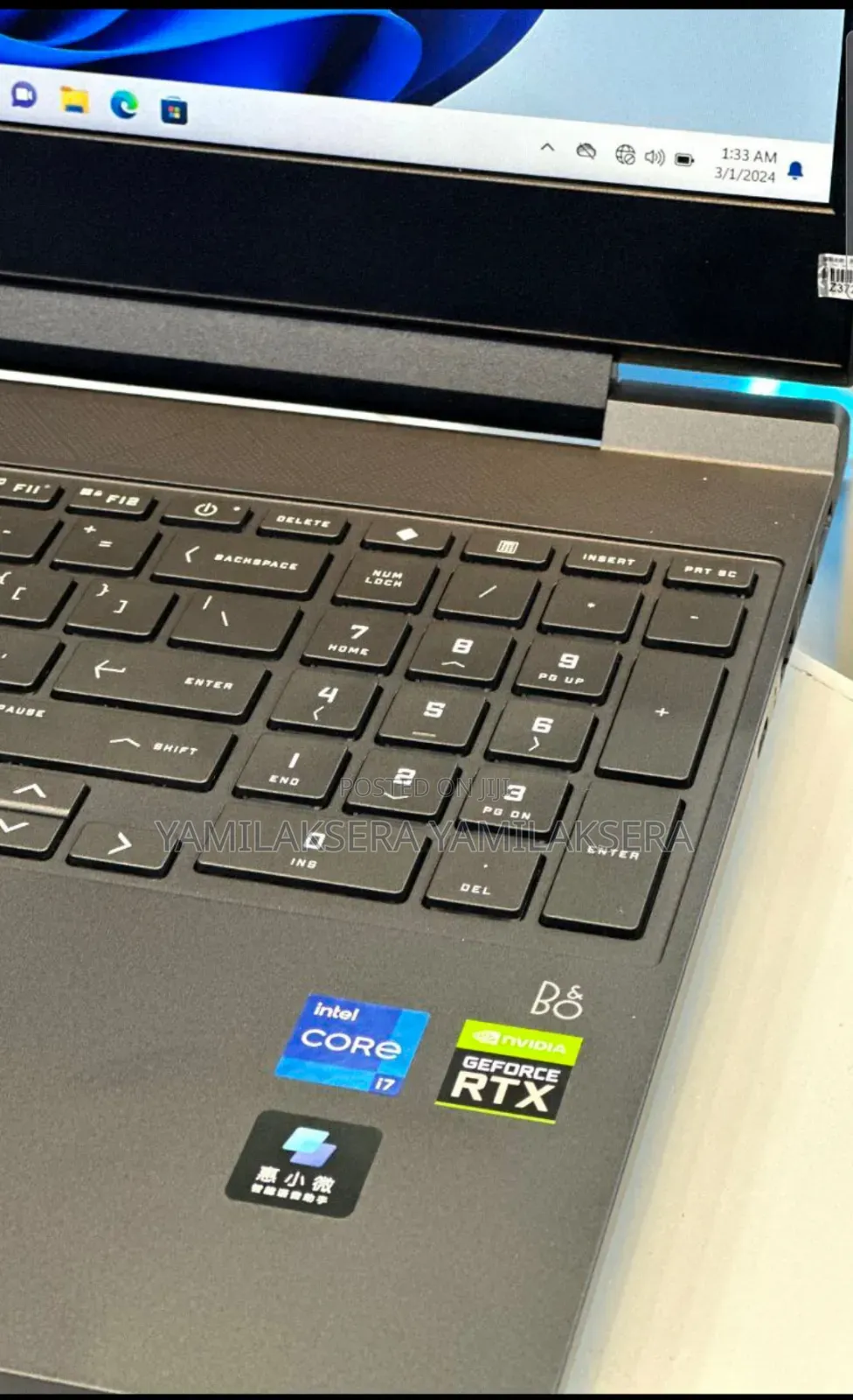 New Laptop HP Victus 15 16GB Intel Core I7 SSD 512GB