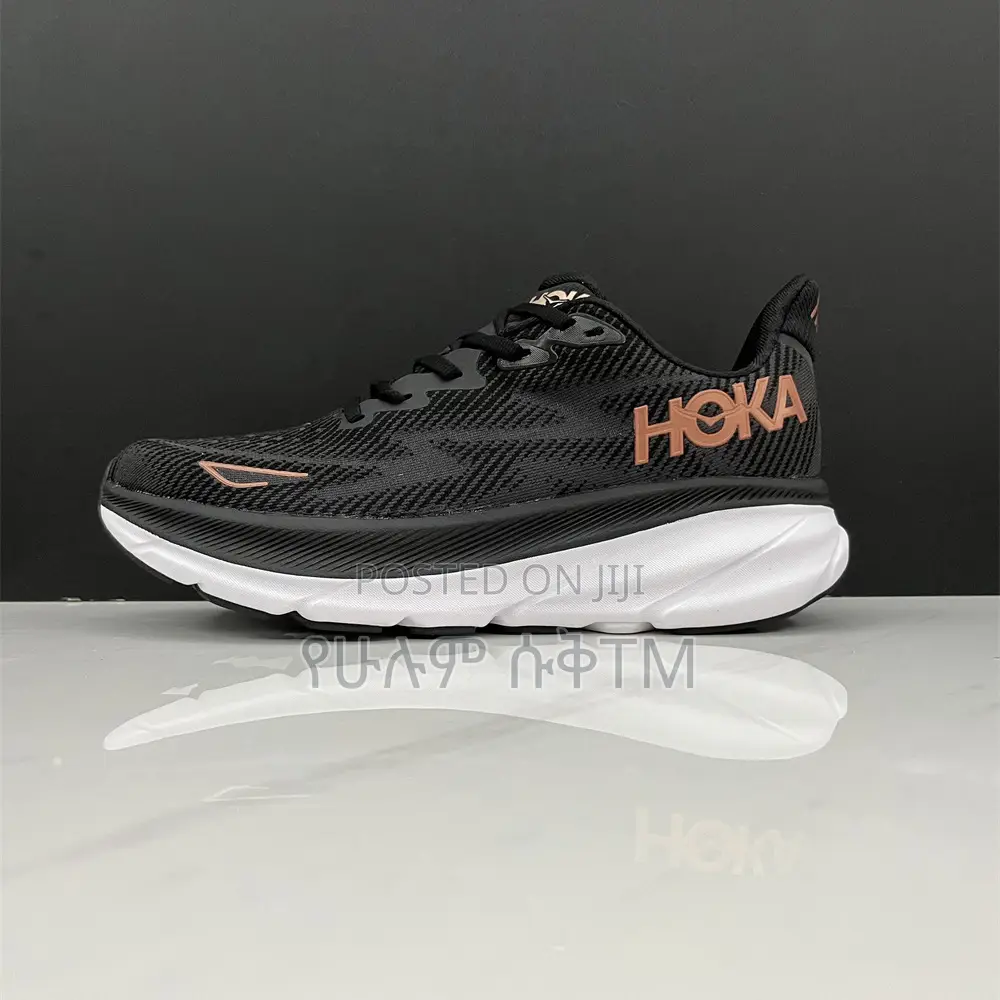 Hoka Clifton 9 ‘Black/White Colorways’ Men’S Running Shoes