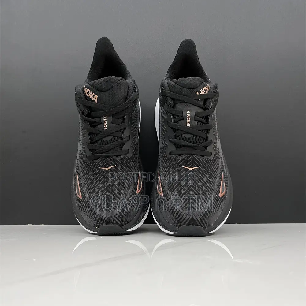 Hoka Clifton 9 ‘Black/White Colorways’ Men’S Running Shoes