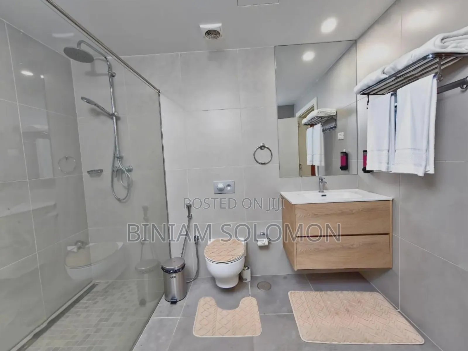 Furnished 4bdrm Apartment in Bole for rent