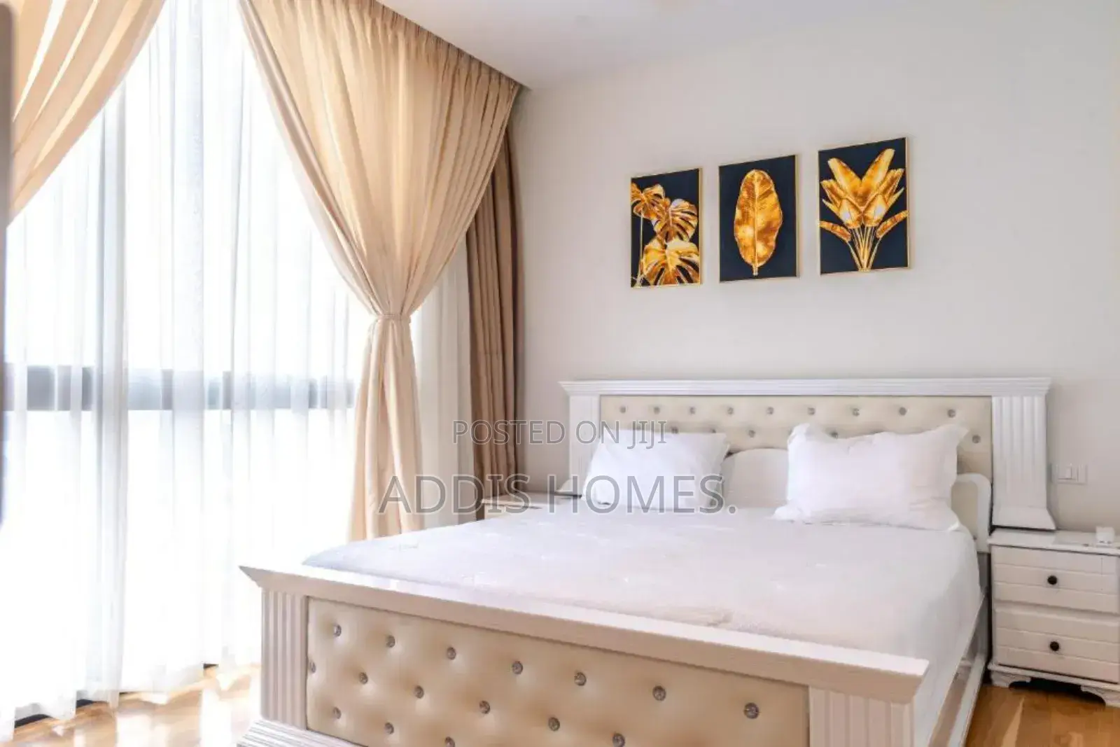 Furnished 4bdrm Apartment in Bole for rent