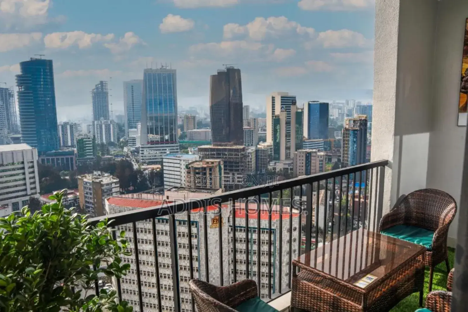 Furnished 4bdrm Apartment in Bole for rent