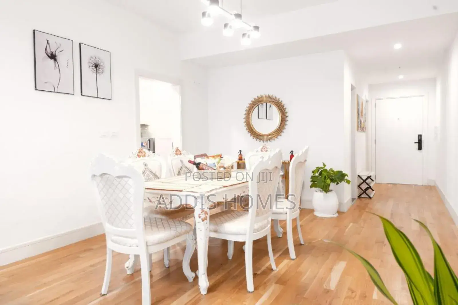 Furnished 4bdrm Apartment in Bole for rent