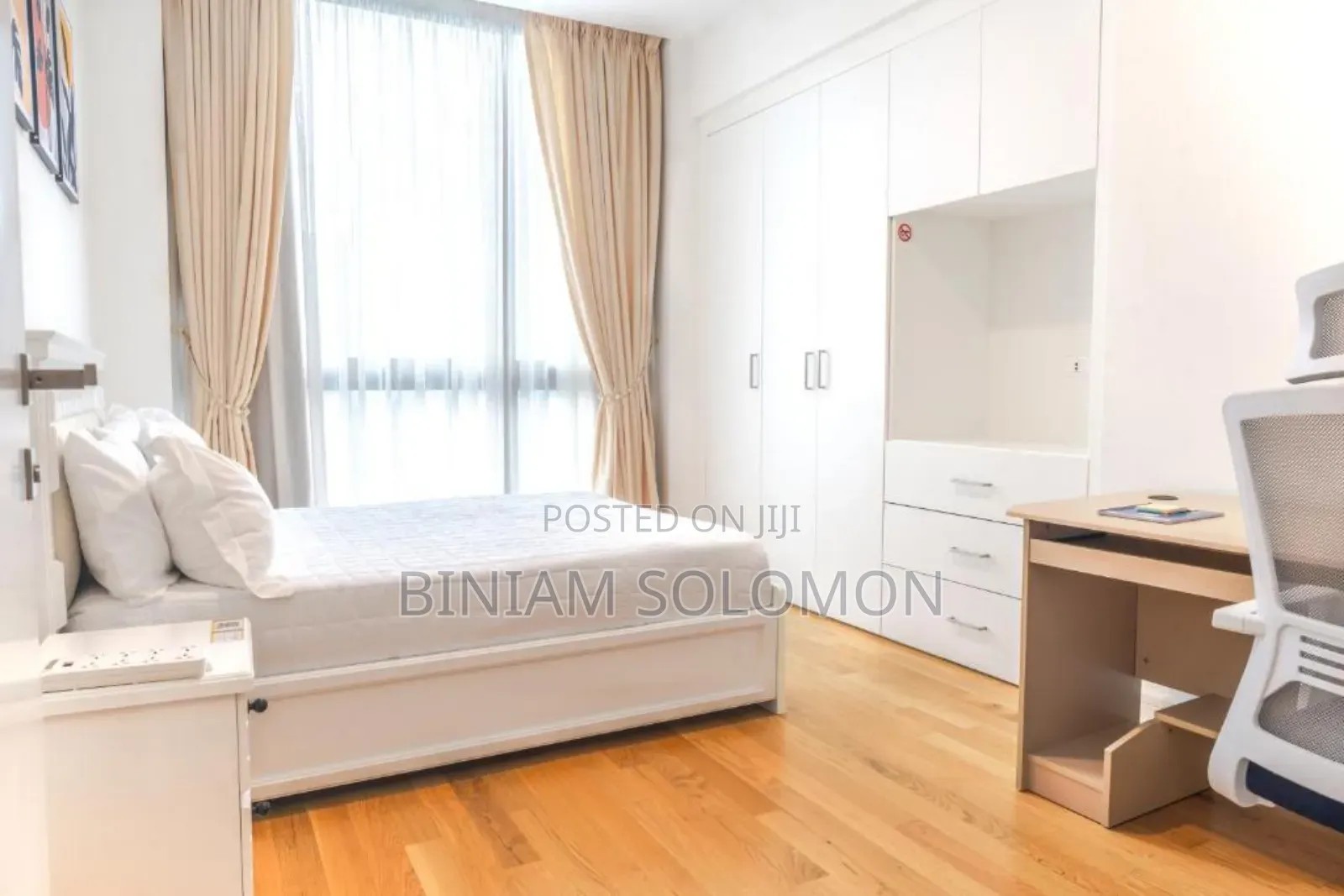 Furnished 4bdrm Apartment in Bole for rent