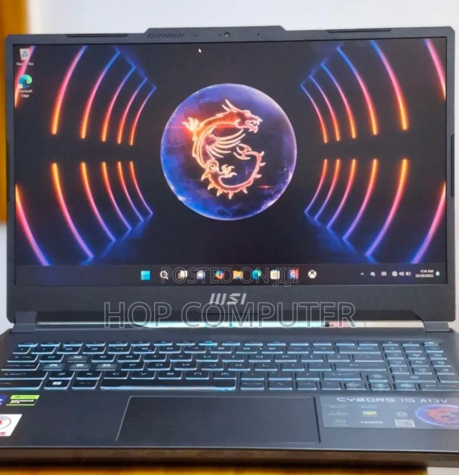 New Laptop MSI Cyborg 15 16GB Intel Core I7 SSD 512GB