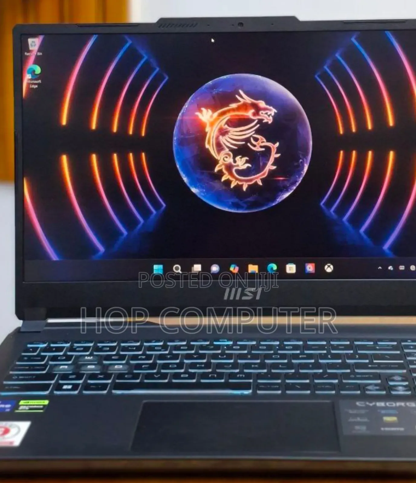 New Laptop MSI Cyborg 15 16GB Intel Core I7 SSD 512GB