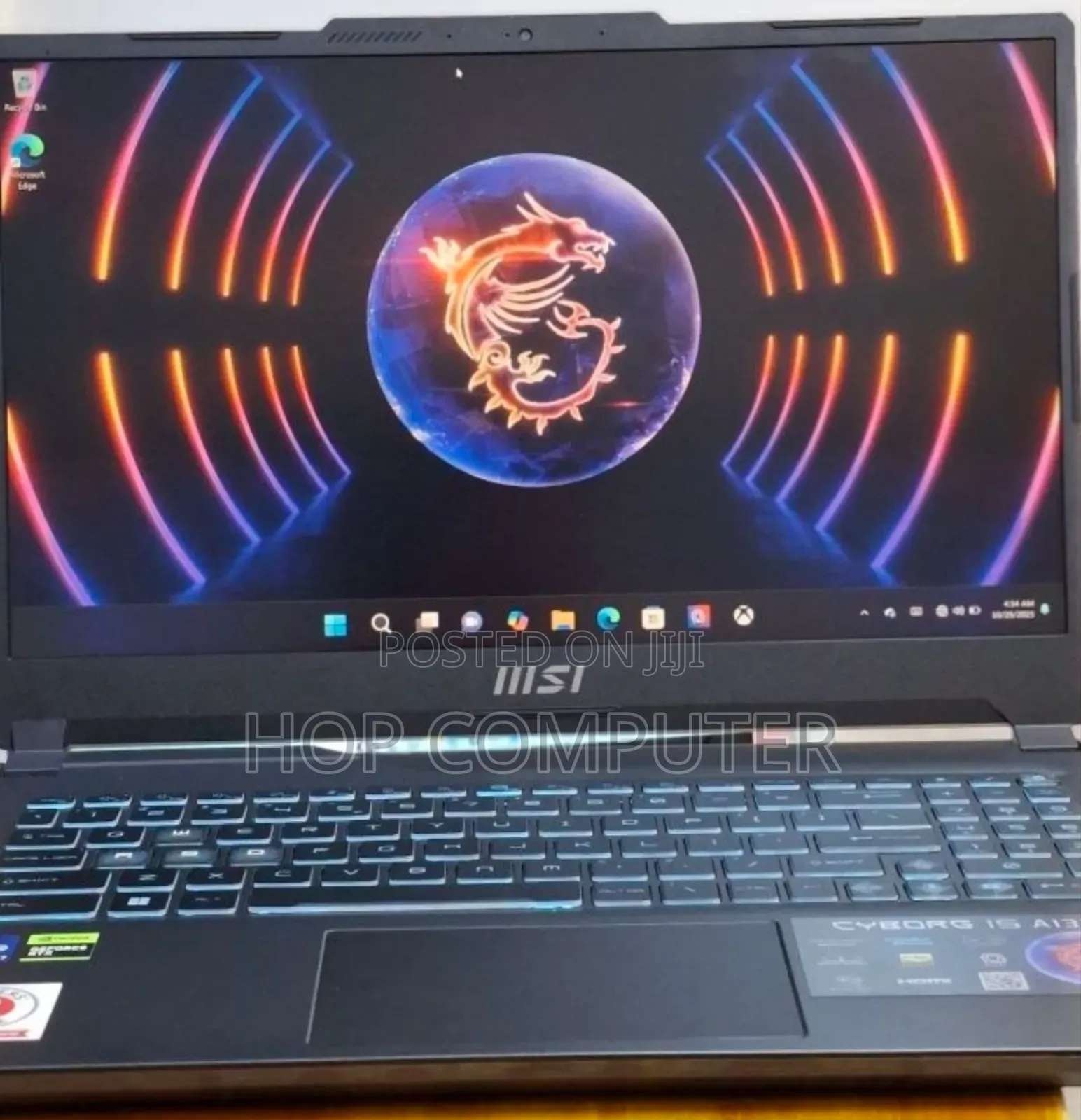 New Laptop MSI Cyborg 15 16GB Intel Core I7 SSD 512GB