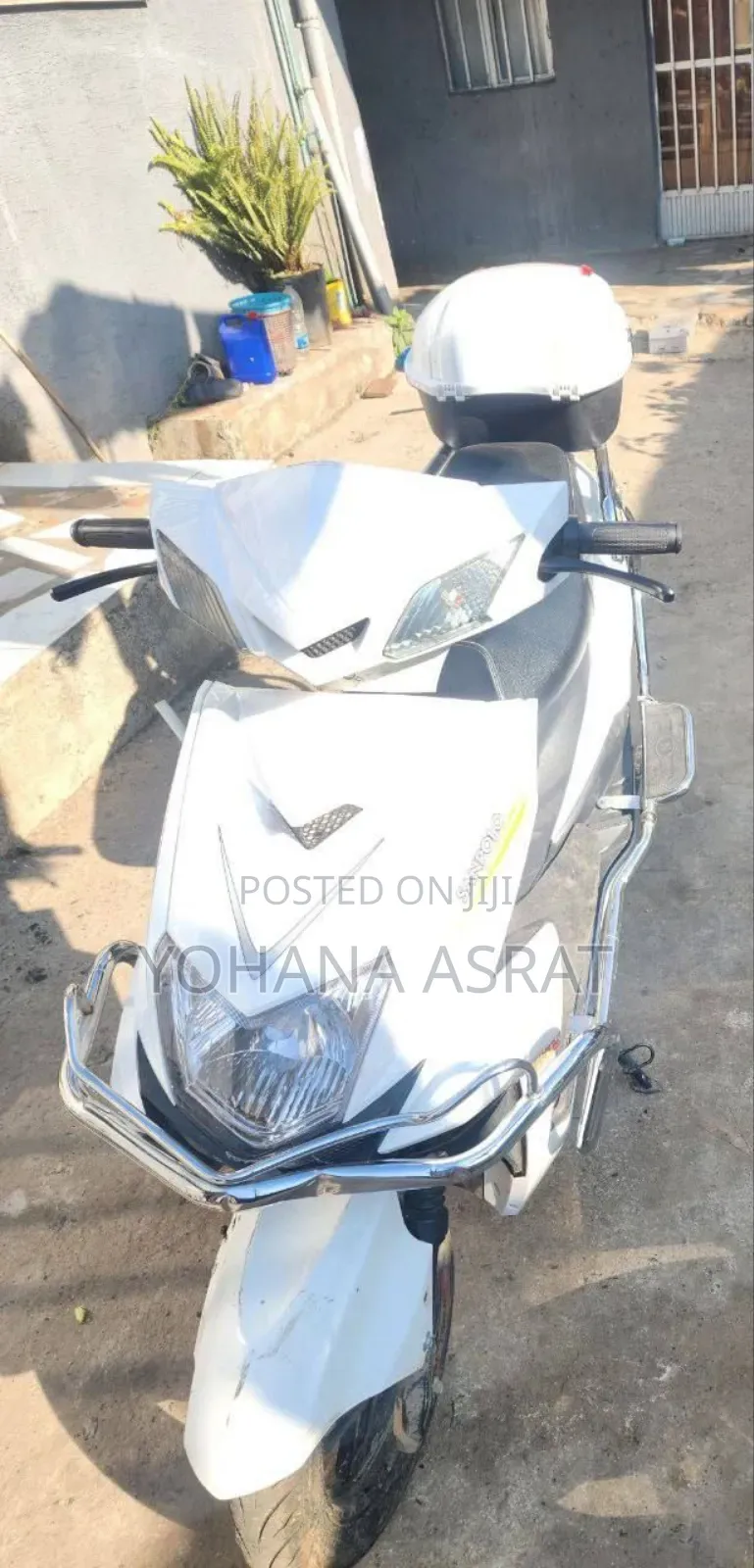 New Motorcycle 2023 White