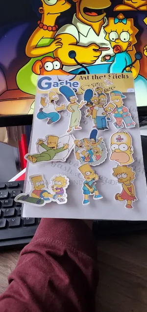 Photo - Movie Stikers the Simpsons