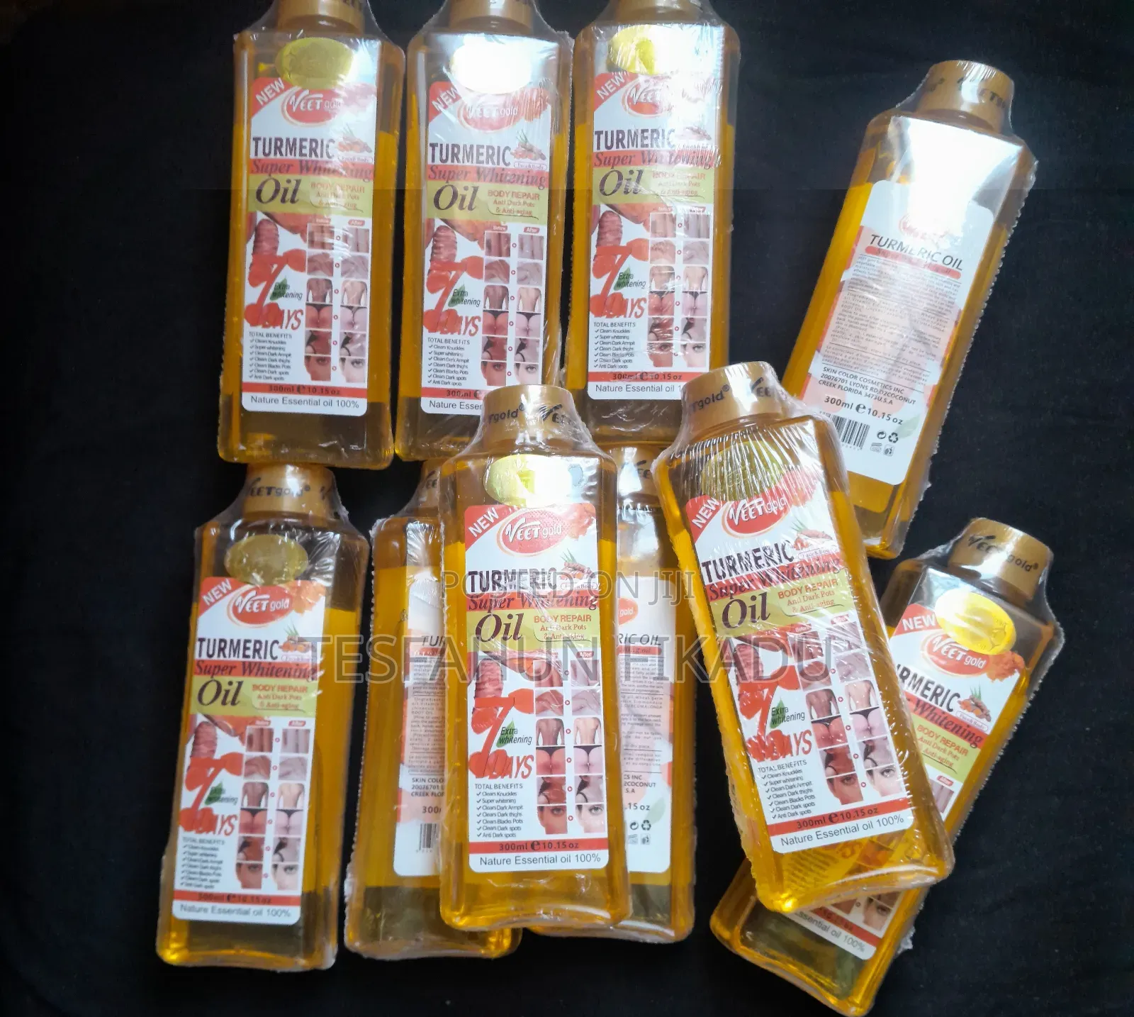 ውበት በተፈጥሮ መንገድ Turmeric Whtining Oil