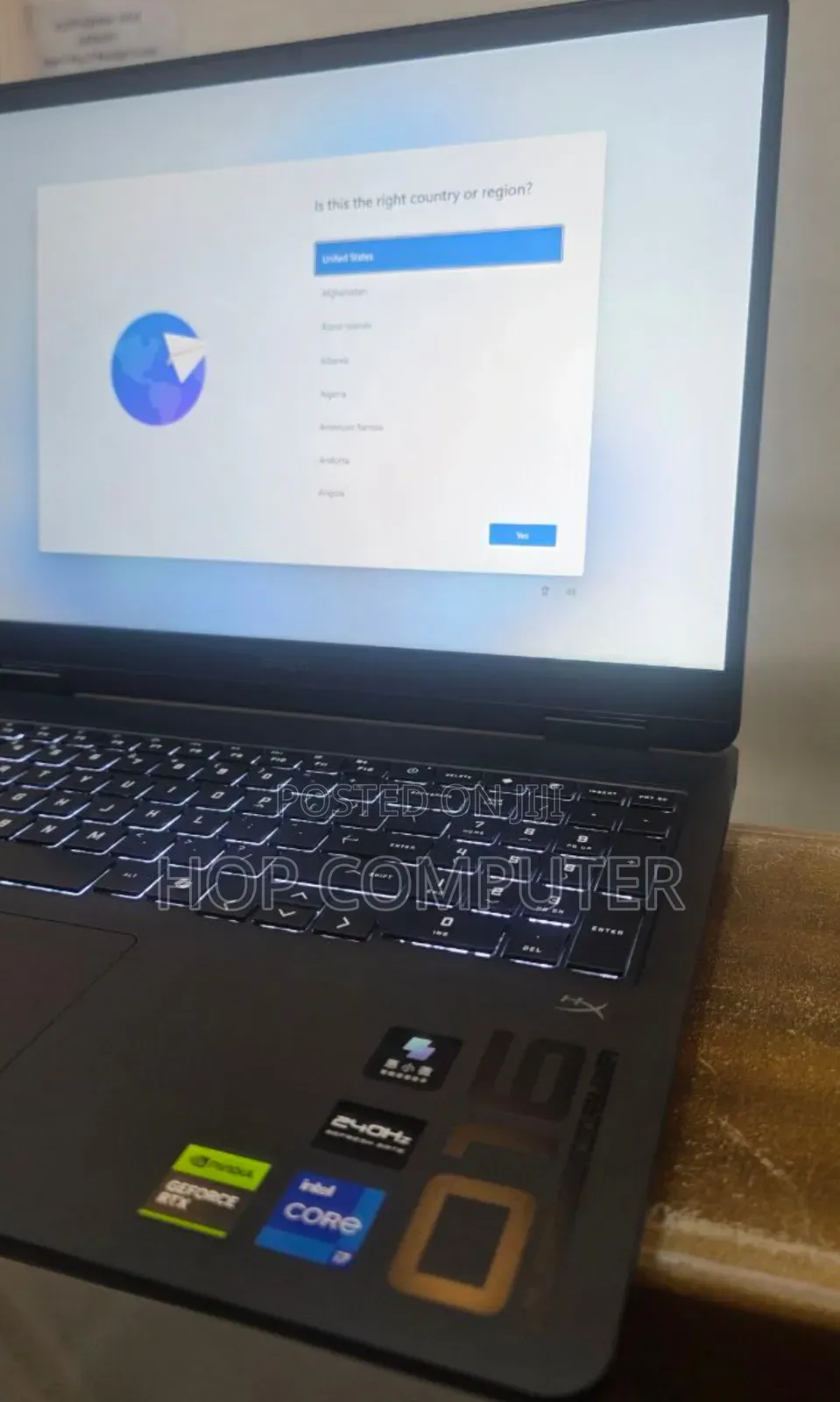 New Laptop HP Omen 16 16GB Intel Core I7 SSD 1T