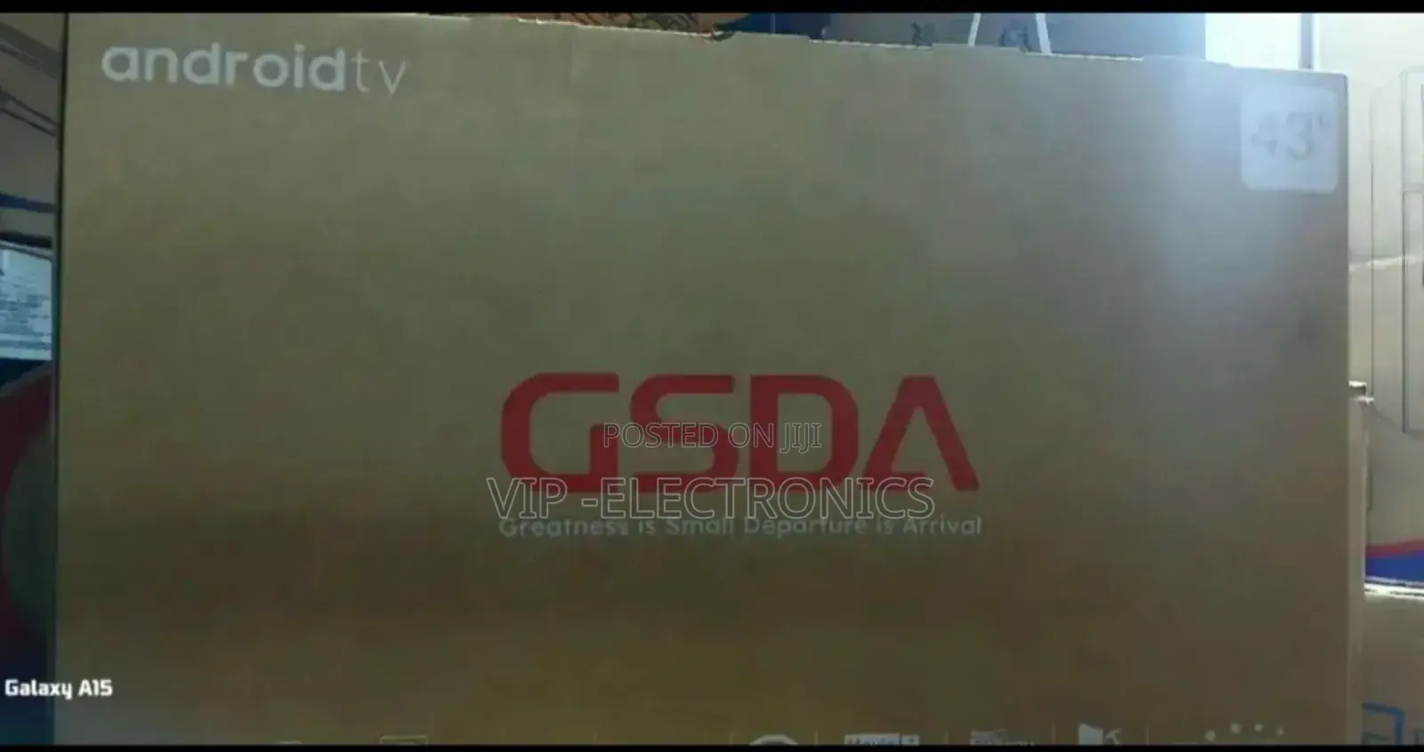 Gsda 43 Inch Tv Smart Android New 2025 Model Original Tv