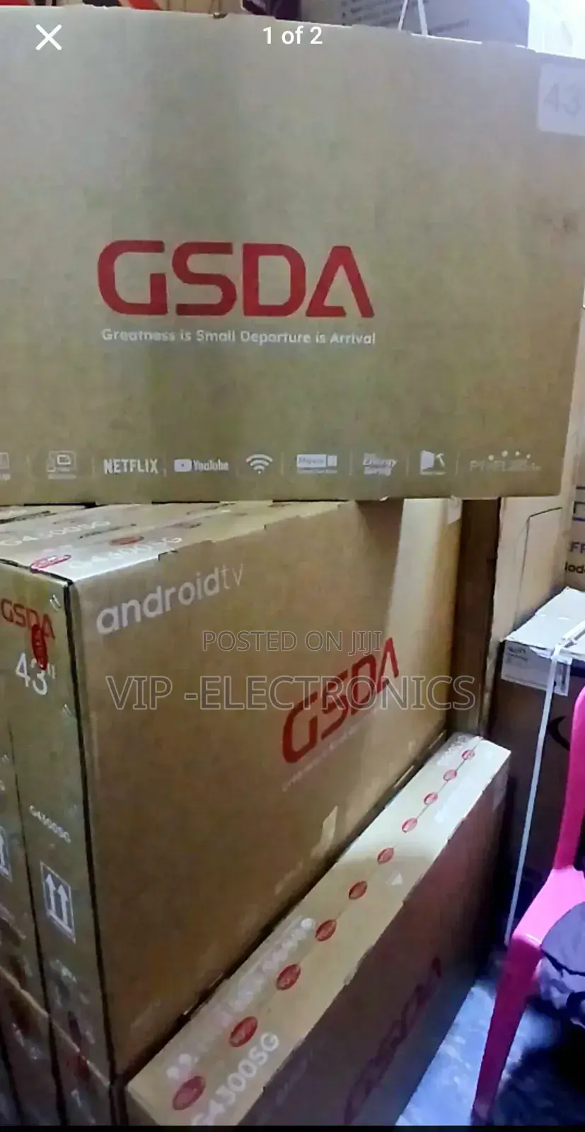 Gsda 43 Inch Tv Smart Android New 2025 Model Original Tv