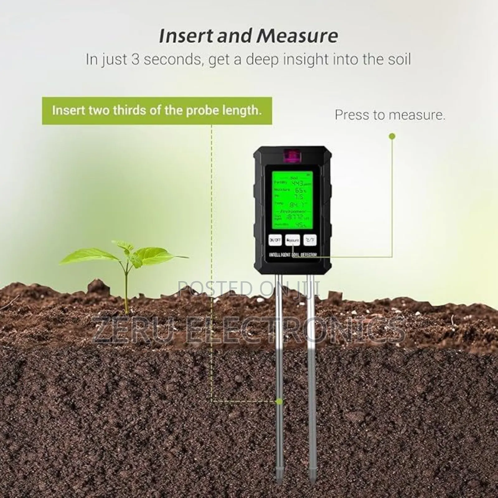 6 in 1 Intelligent Soil Tester