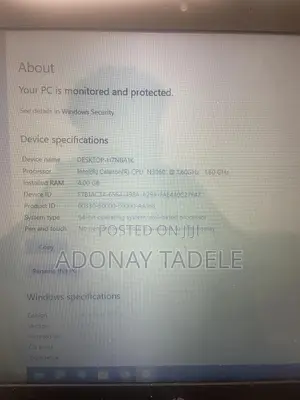 Laptop HP 4GB Intel Core i5 SSD 256GB