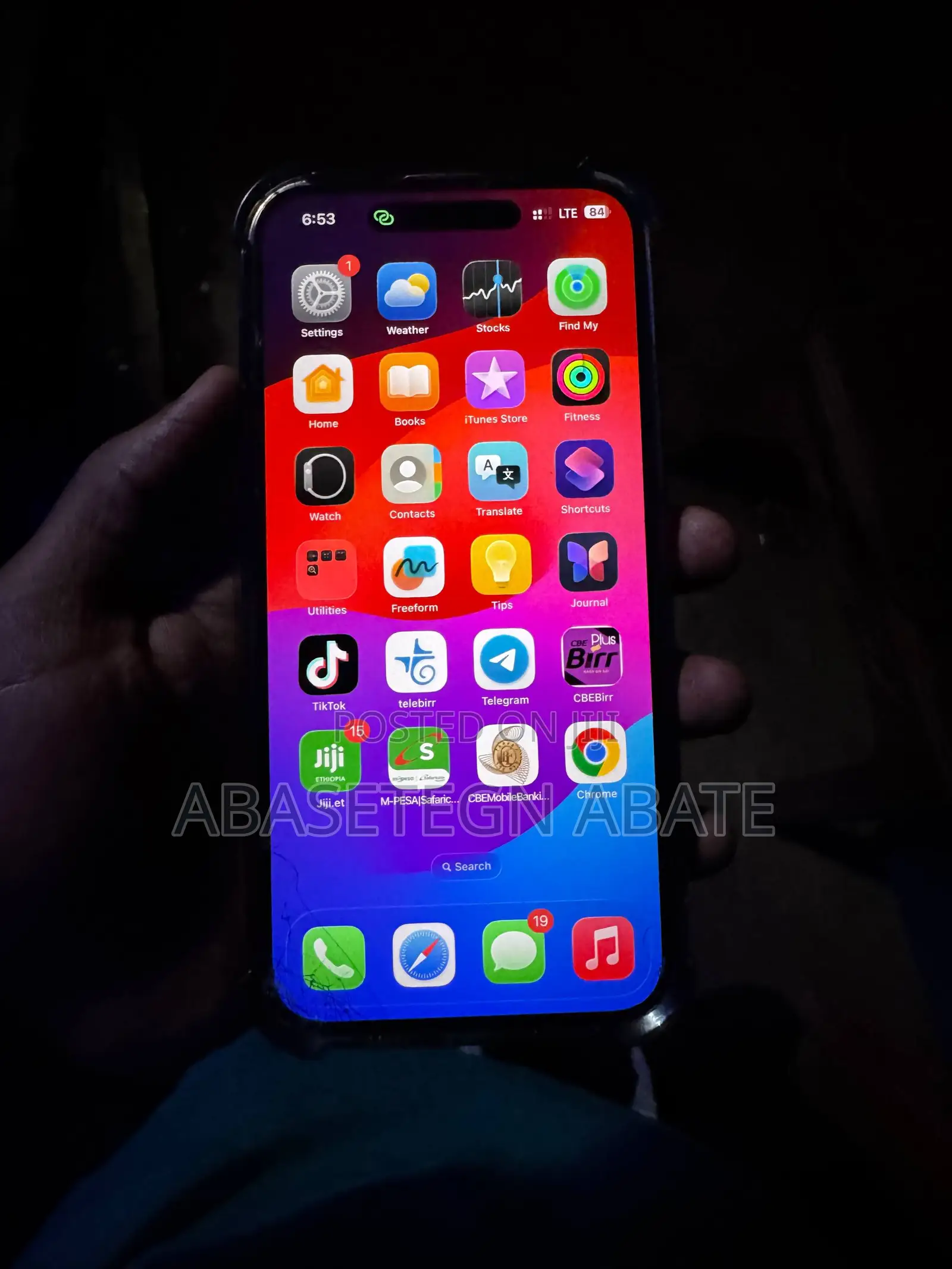 New Apple iPhone 15 Plus 256 GB Black