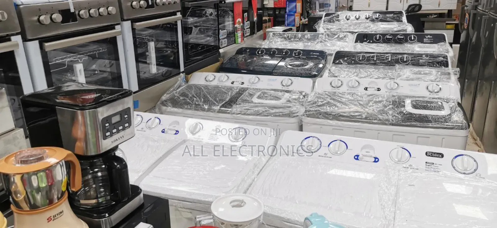 Rolex 20,Kg Washing Machine 3 Moter