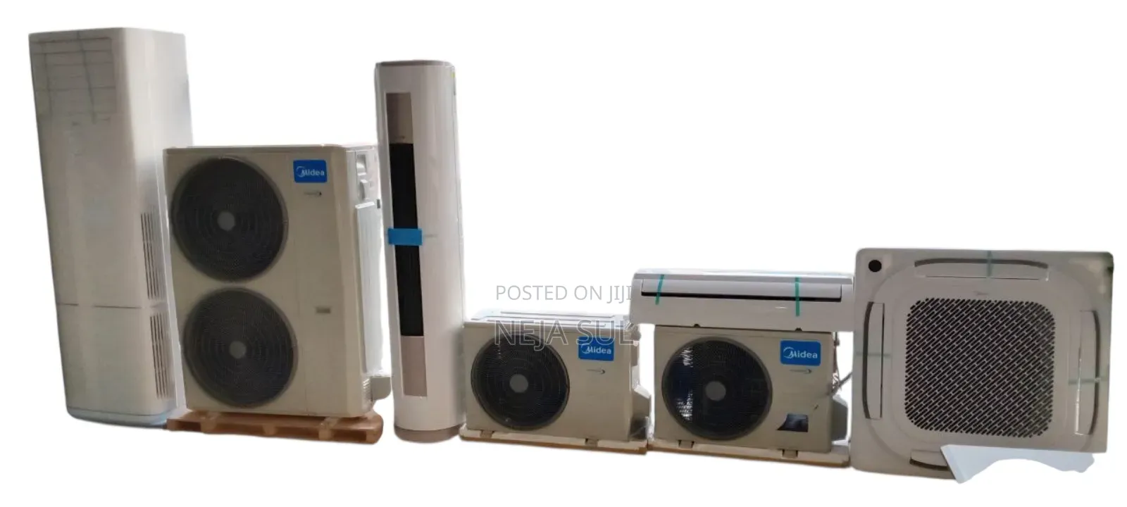 Four Way Cassette Types Air 48000btu