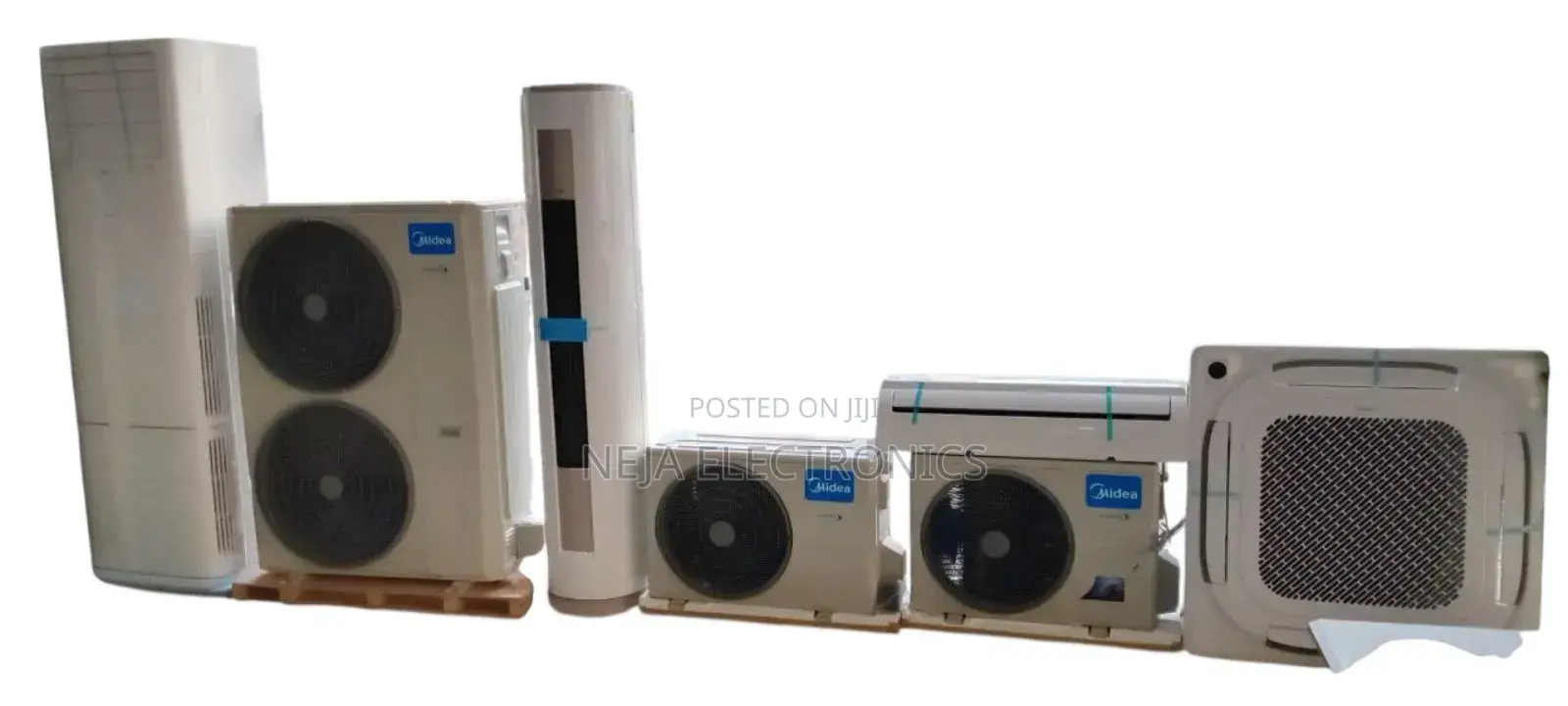 Four Way Cassette Types Air 48000btu