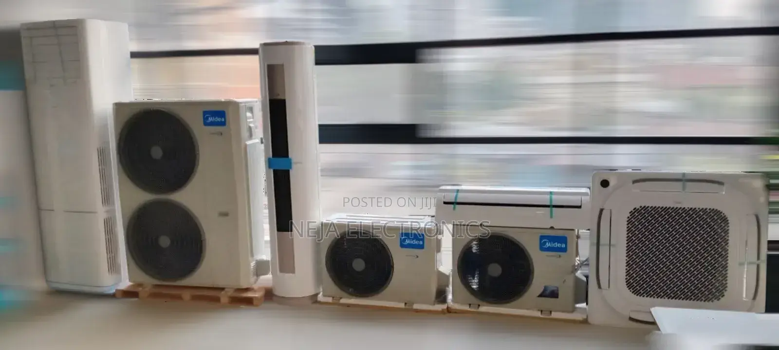 Four Way Cassette Types Air 48000btu