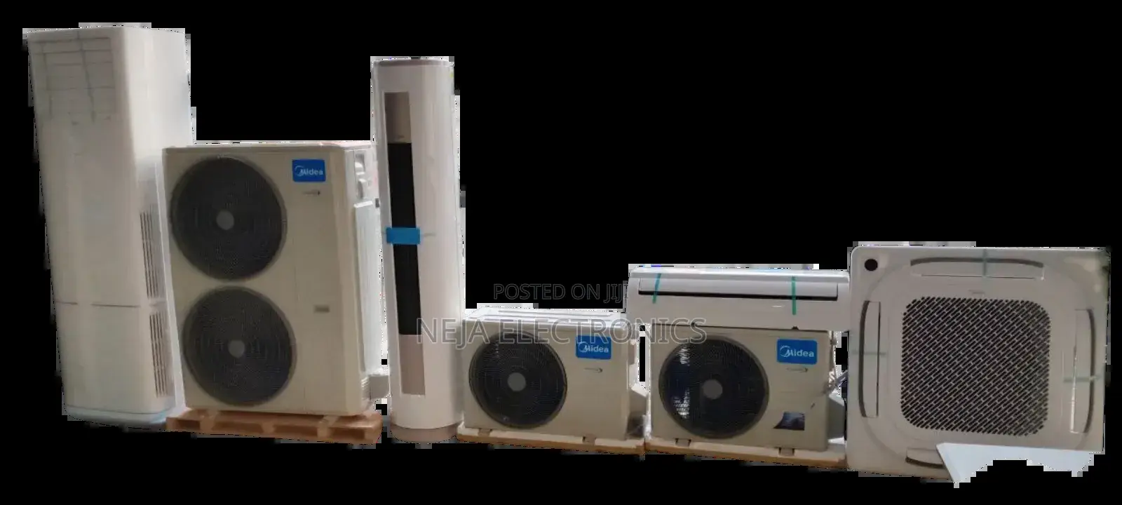 Four Way Cassette Types Air 48000btu