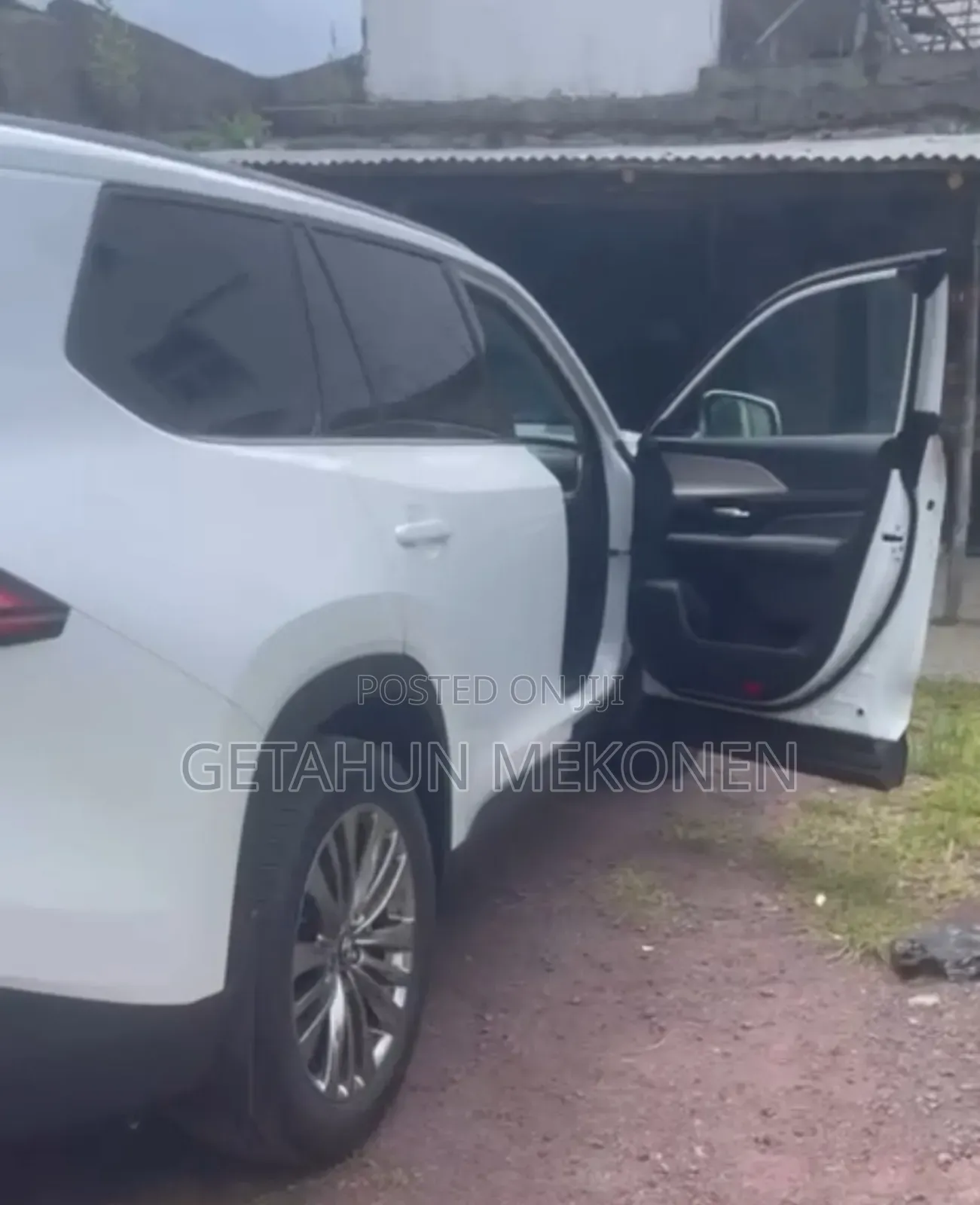 New Toyota Grand Highlander Hybrid 2025 White