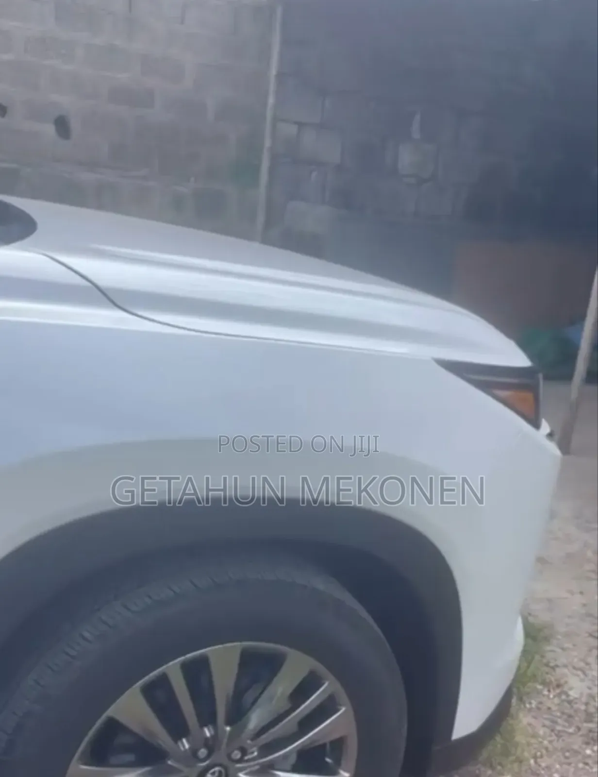 New Toyota Grand Highlander Hybrid 2025 White