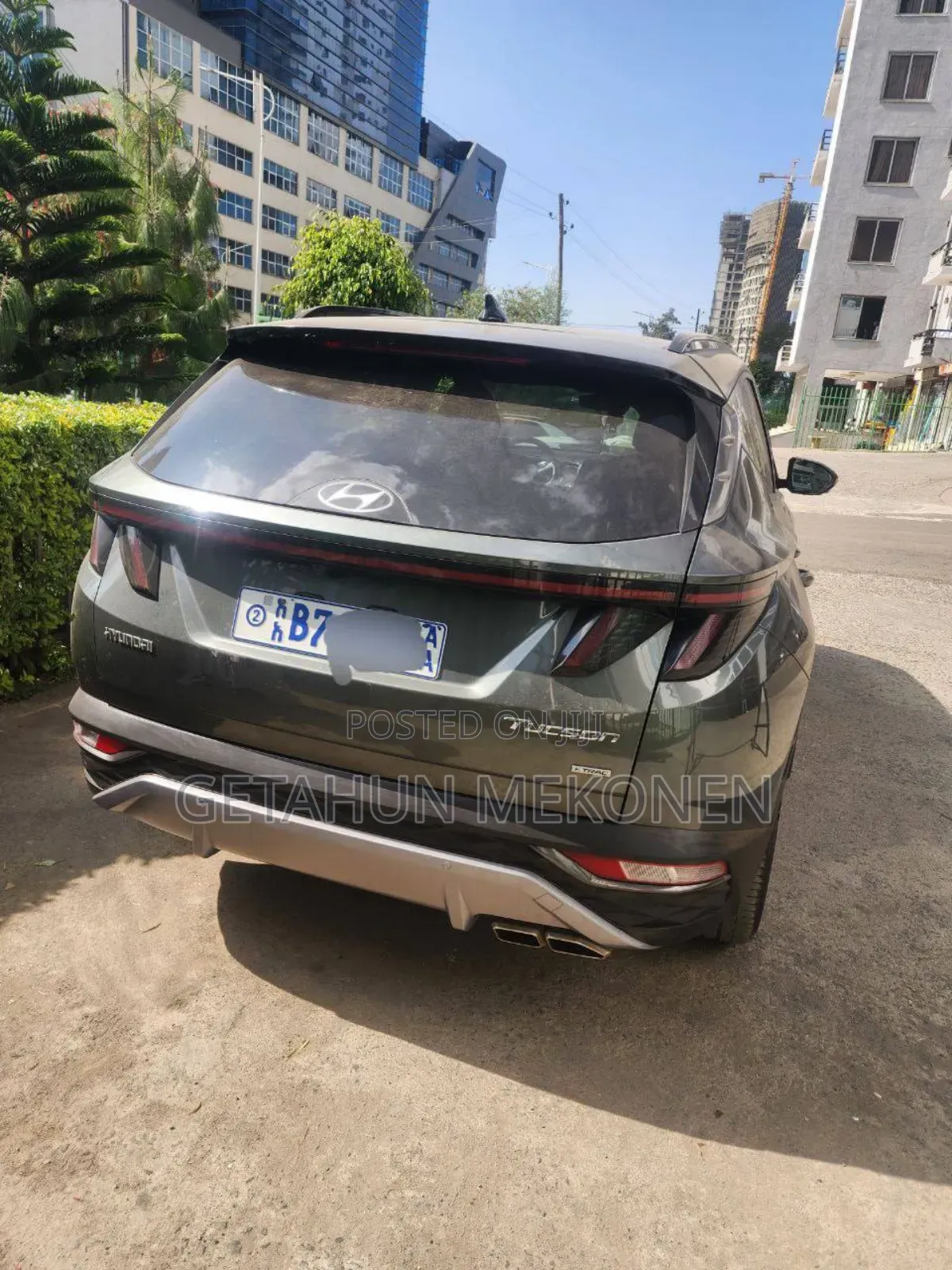 Hyundai Tucson 2021 Gray