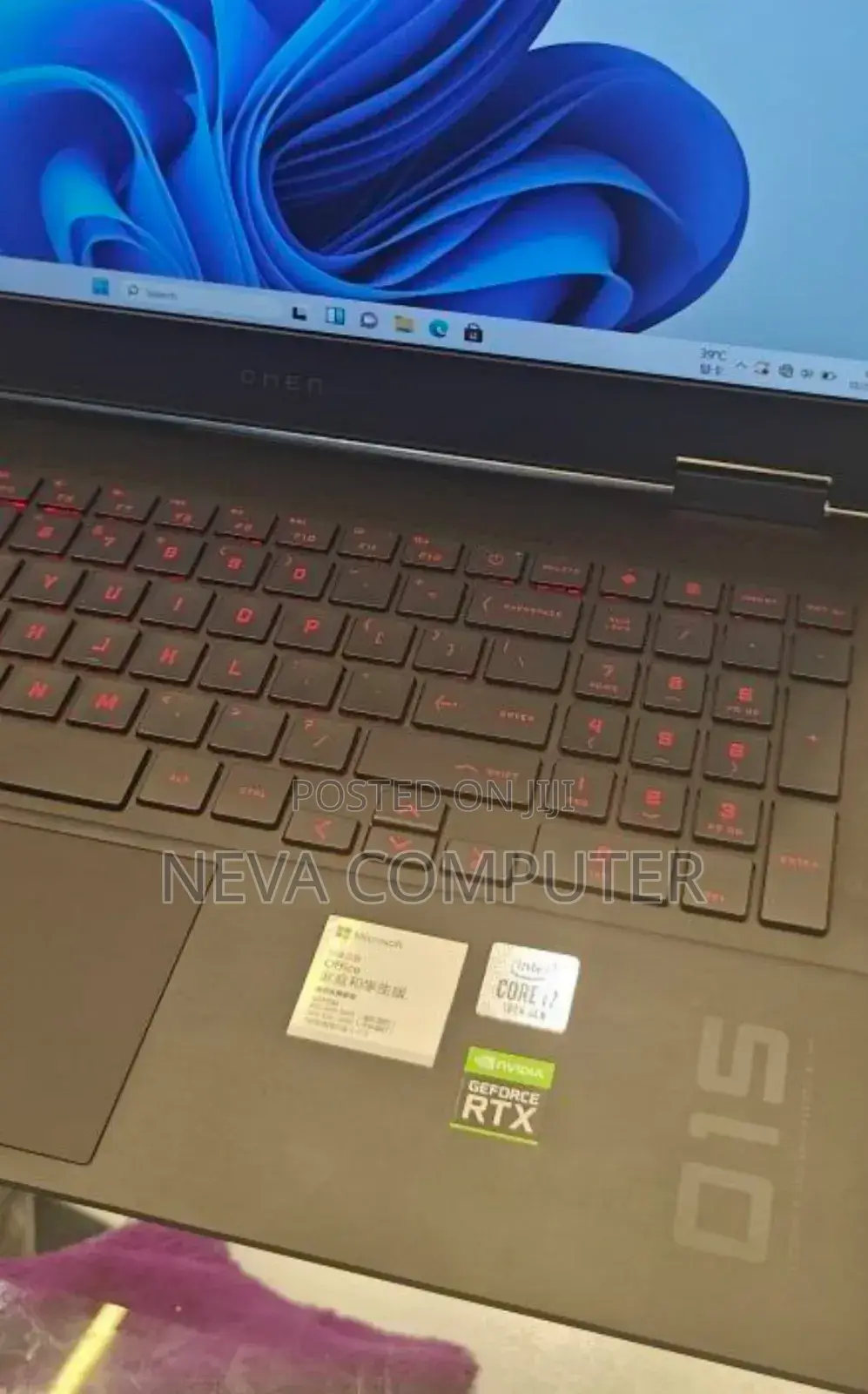 New Laptop HP Omen 15 16GB Intel Core I7 SSD 1T