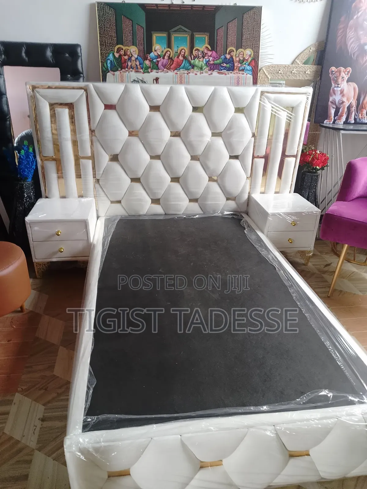 አልጋ ፅድት ያለ 120ሳ.ሜ Quality Bed