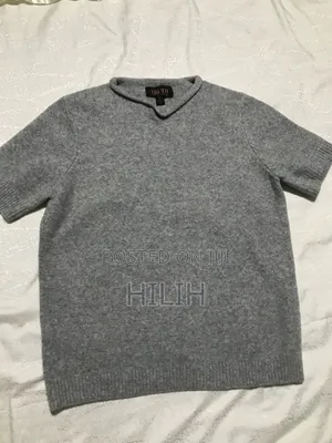 Photo - Gray Short Sleeve Cardigan Women's