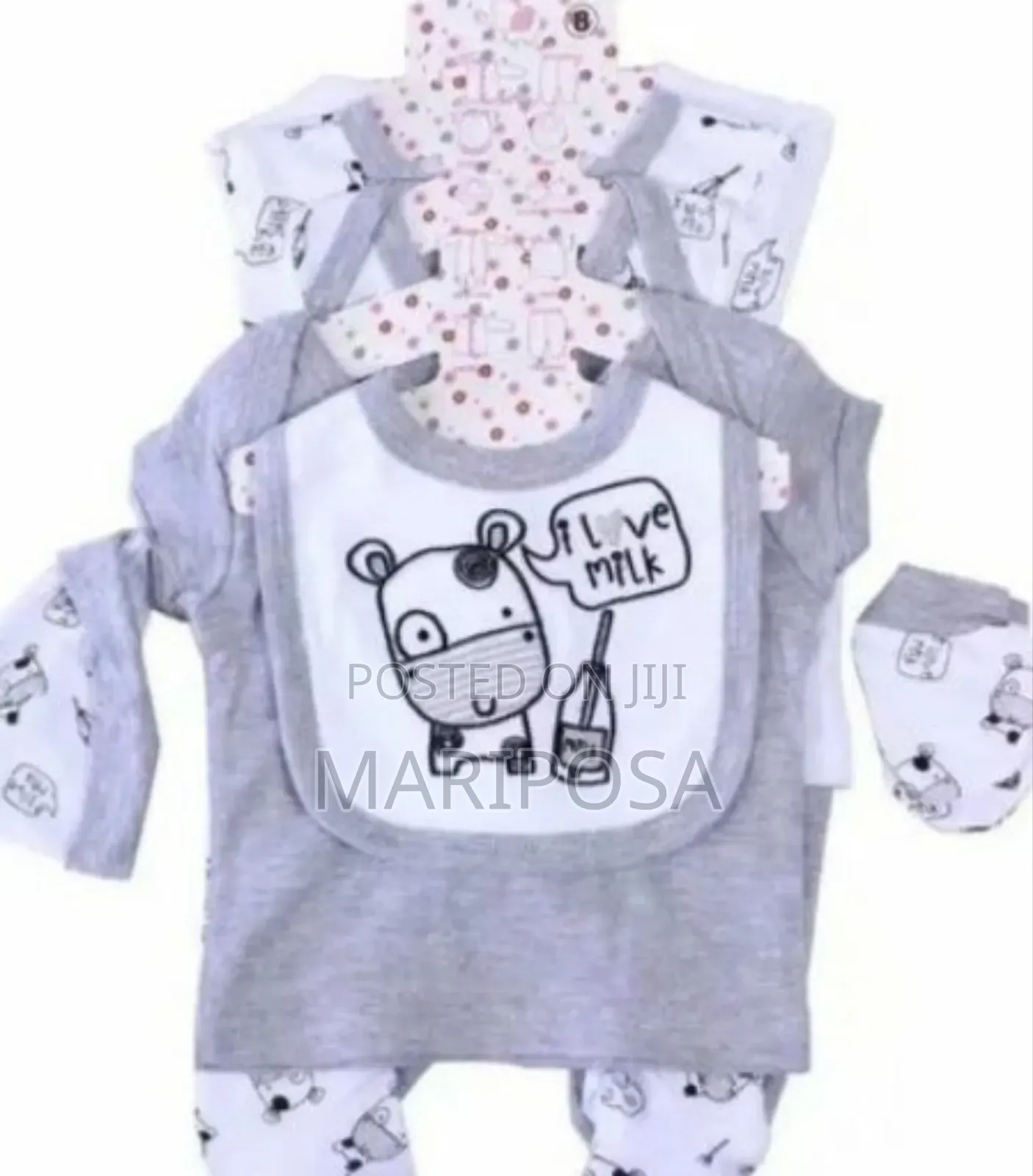 New Born Baby 8 Piece Package