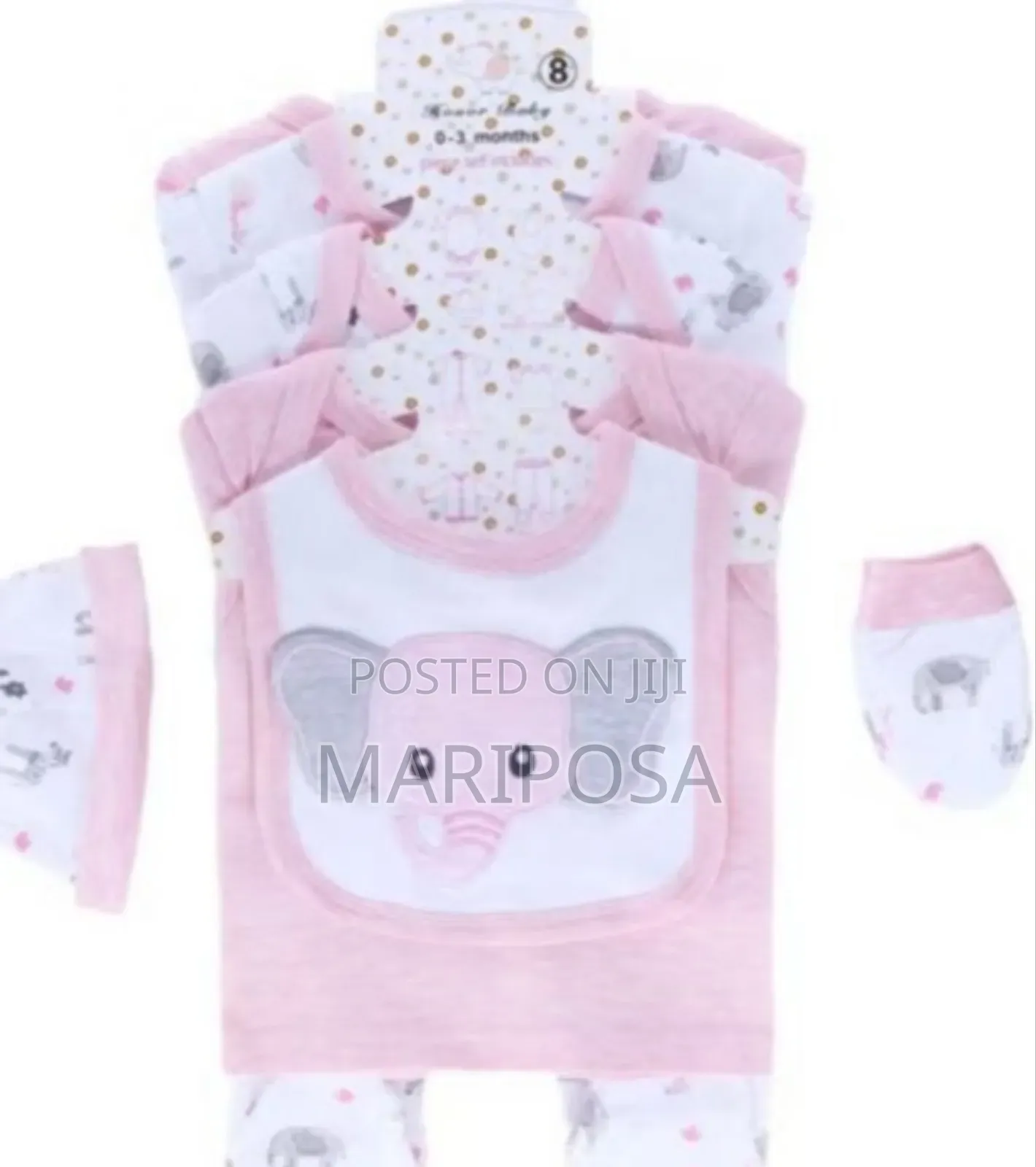 New Born Baby 8 Piece Package