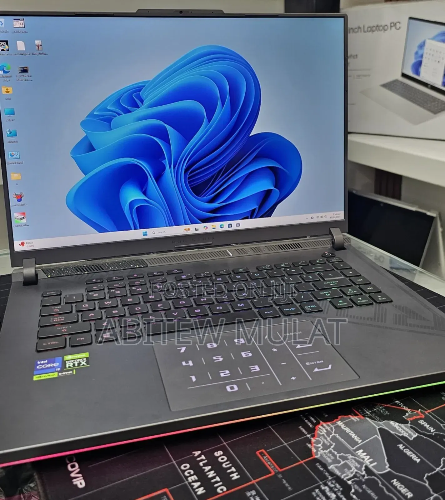 New Laptop Asus ROG Strix G16 G614 16GB Intel Core I9 SSD 1T