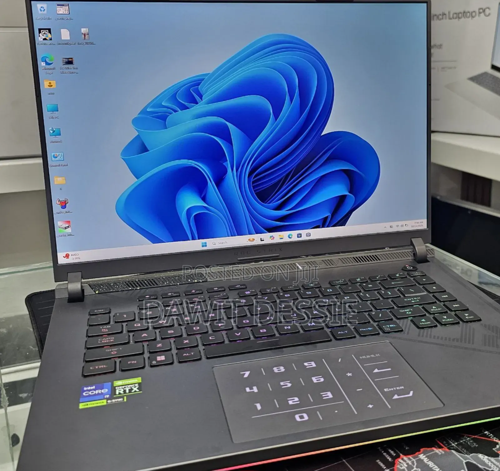 New Laptop Asus 16GB Intel Core I9 SSD 1T