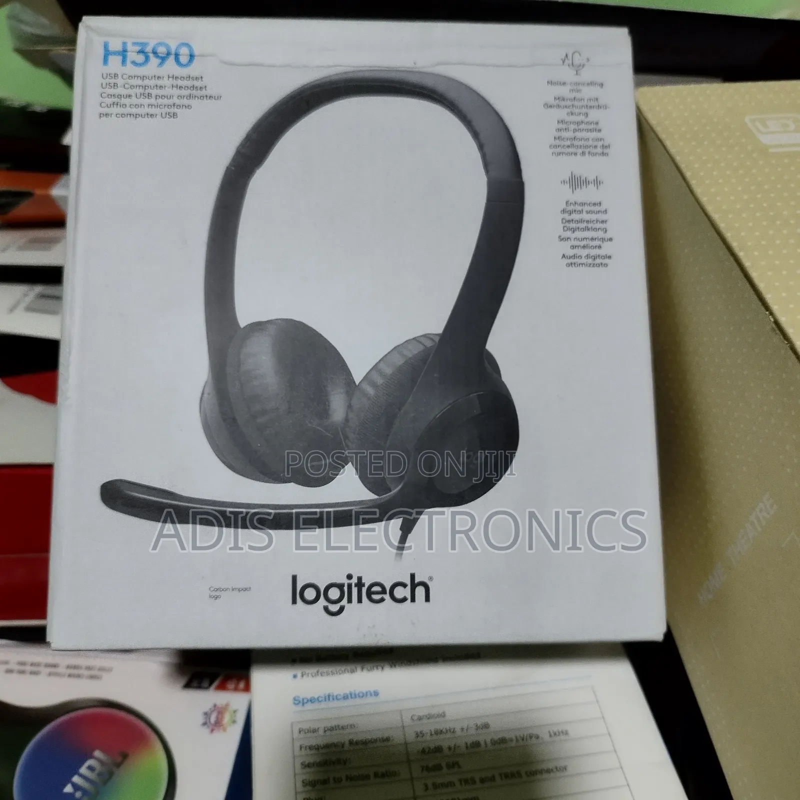 Logitech H390