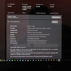 Laptop HP EliteBook 1030 16GB Intel Core I7 SSD 512GB