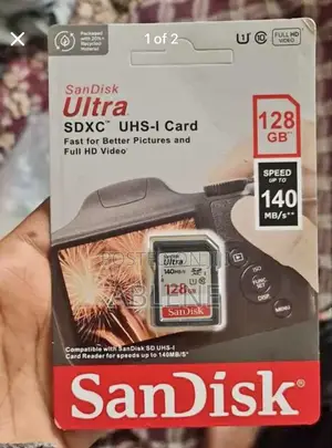 Photo - 128 Gb Camera Memory Card