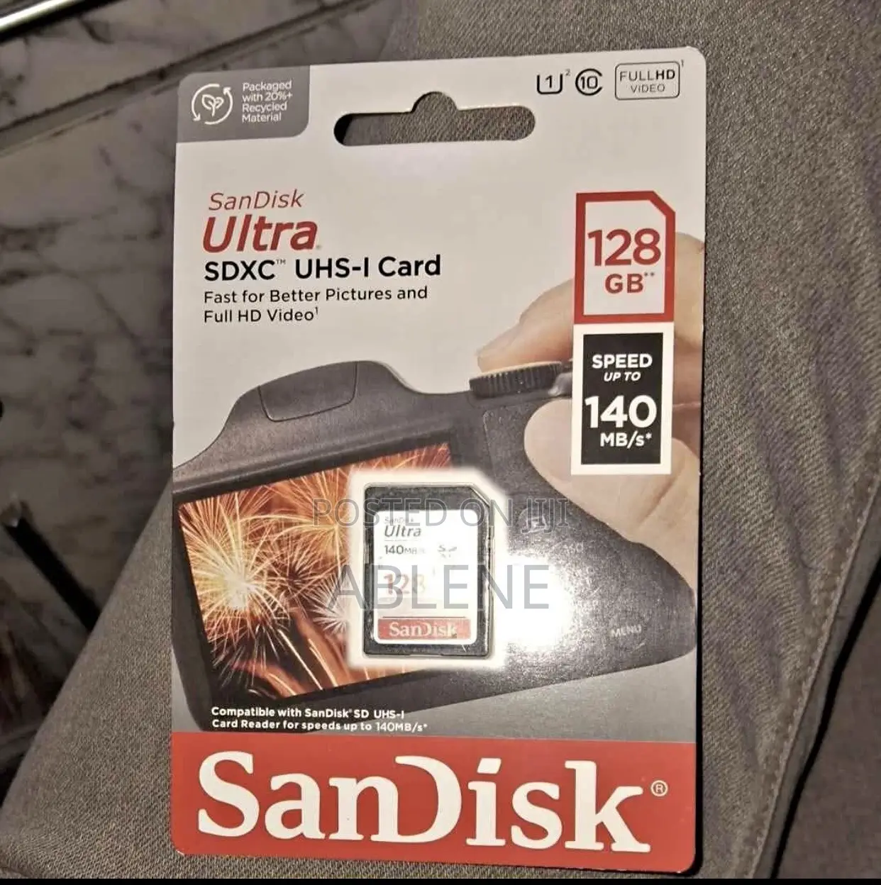128 Gb Camera Memory Card