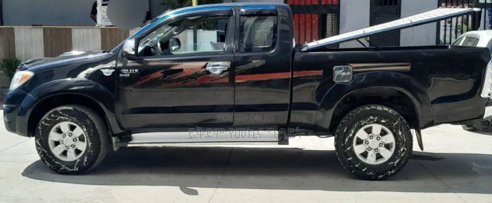 Toyota Hilux 2.5 D-4D Extra Cab 2008 Black