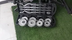 Adjustable Chrome Dumbbell Barbell Set